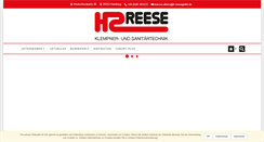 Desktop Screenshot of h-reesegmbh.de