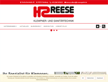 Tablet Screenshot of h-reesegmbh.de